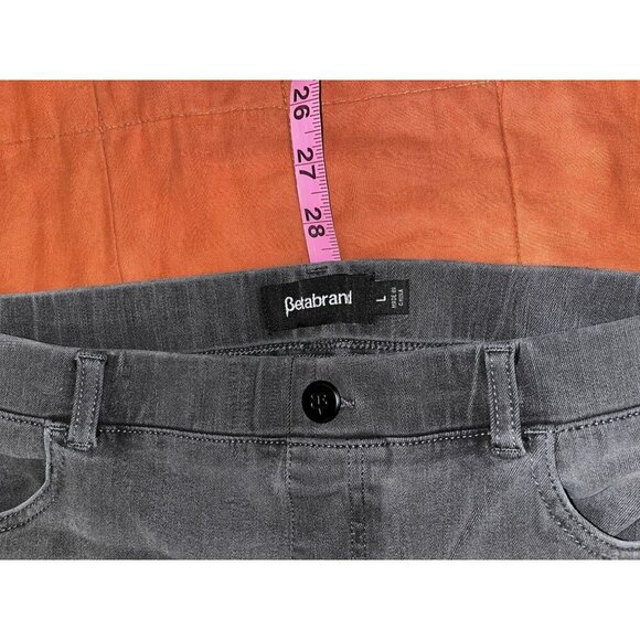 Betabrand Gray Skinny Jeans Stretch Denim Casual Women's jeans Size L - Picture 6 of 11